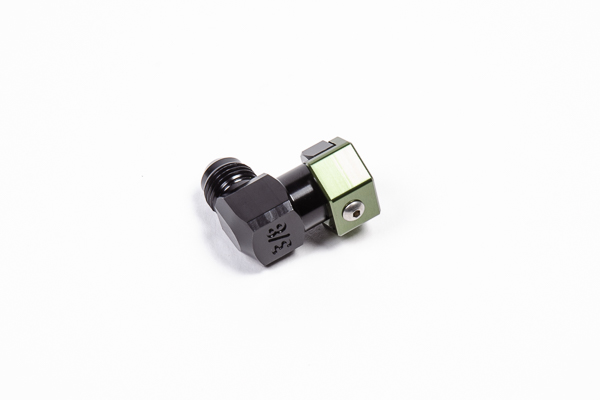 Radium Engineering — Radium Engineering 3/8in SAE Female to 6AN Male Low Profile Elbow - view 3